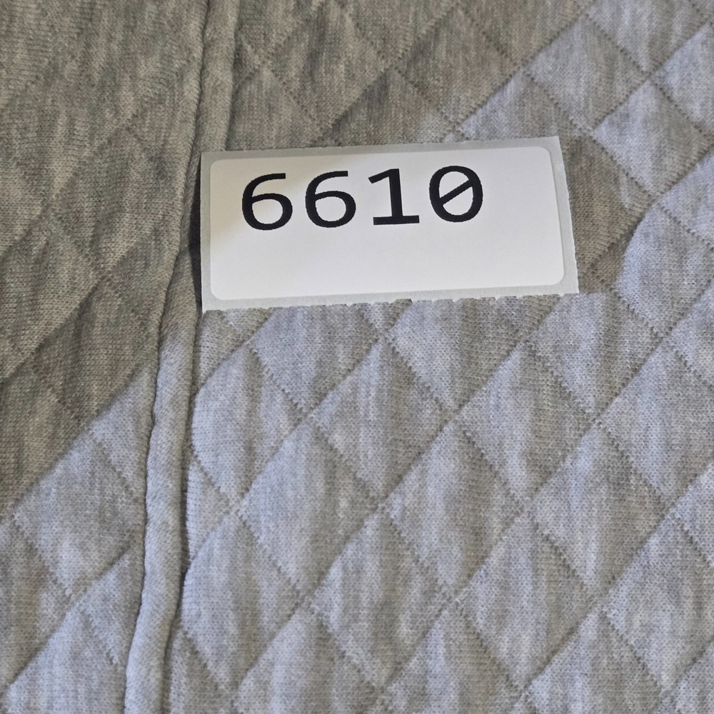 Patagonia Organic Cotton Quilt Snap-T® Pullover Drifter Grey W/ Dark Ruby Size M - Picture 15 of 15